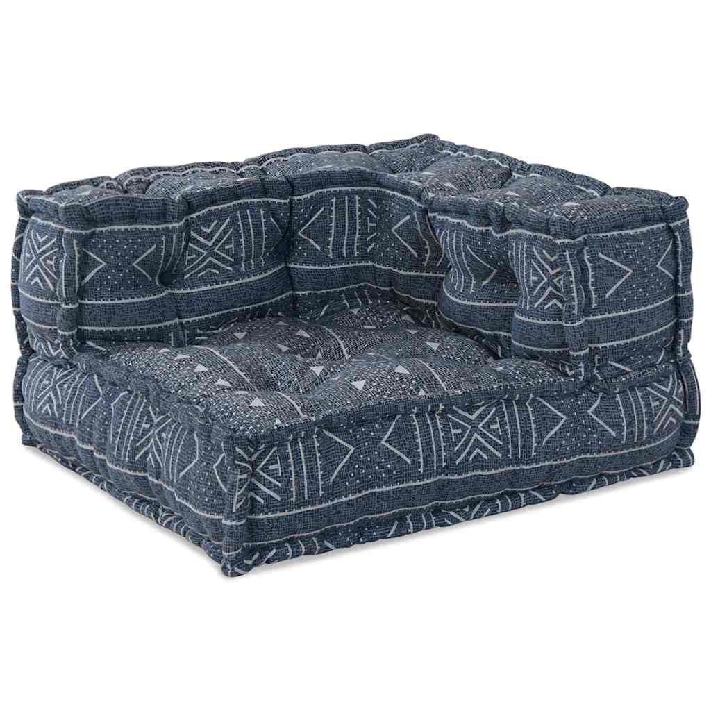 Modulsofa Geometrisk Indigo 70 X 70 X 54 Cm Stof