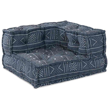 Modulsofa Geometrisk Indigo 70 X 70 X 54 Cm Stof