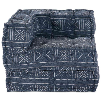 Modulsofa Geometrisk Indigo 70 X 70 X 54 Cm Stof