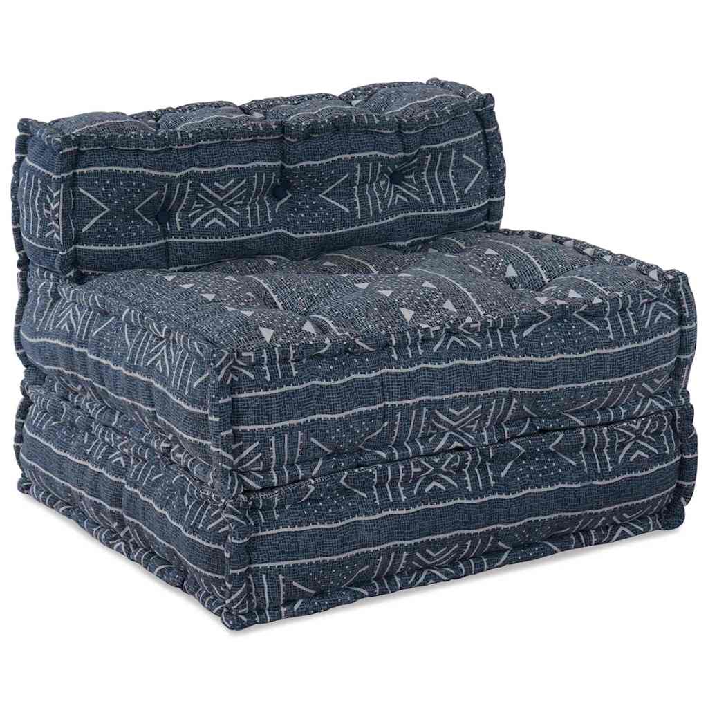 Modulsofa Geometrisk Indigo 70 X 70 X 54 Cm Stof