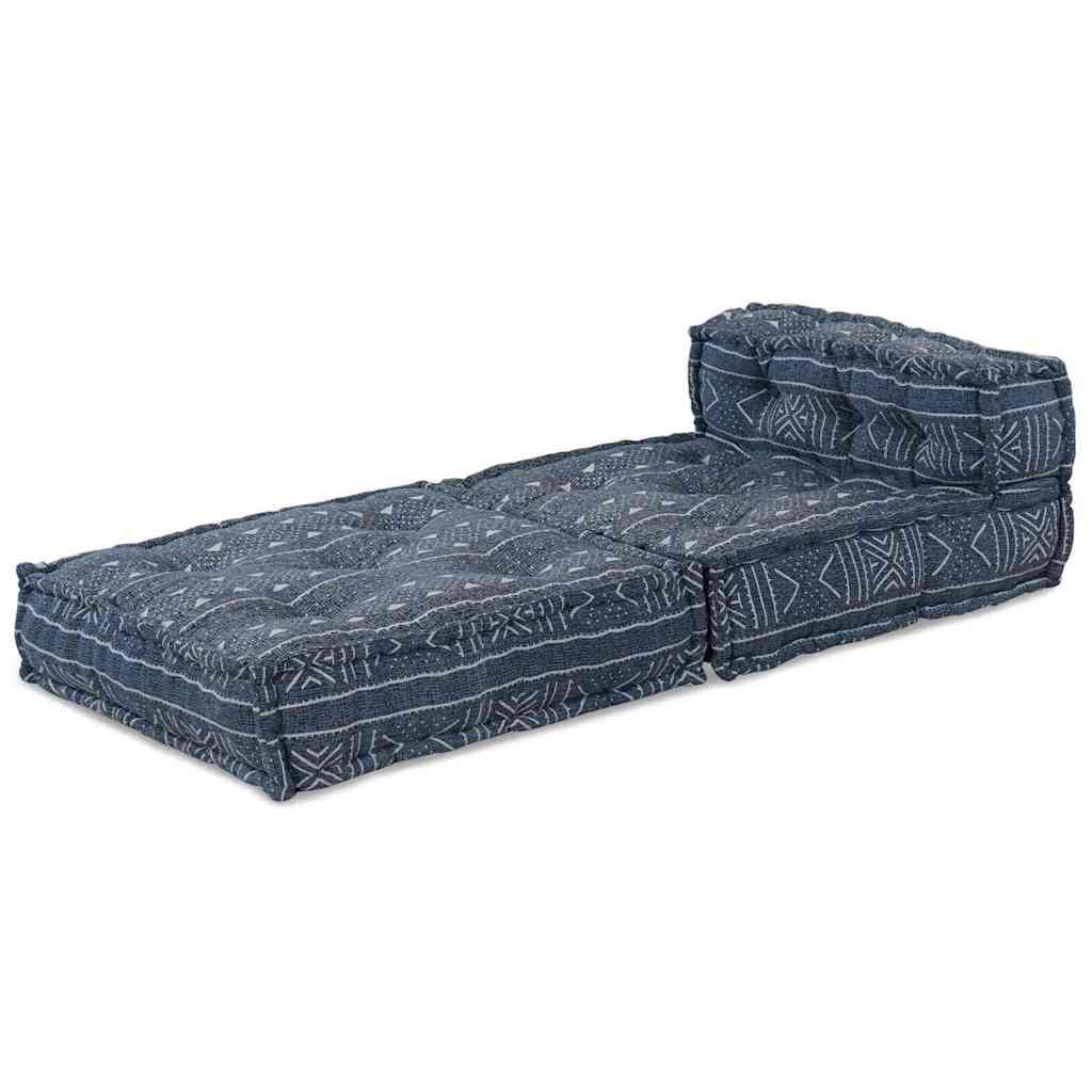 Modulsofa Geometrisk Indigo 70 X 70 X 54 Cm Stof