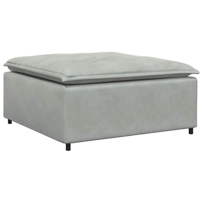 Modulsofa Med Fodskammel Og Hynder