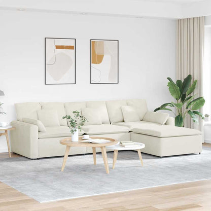 Modulsofa Med Fodskammel Og Hynder
