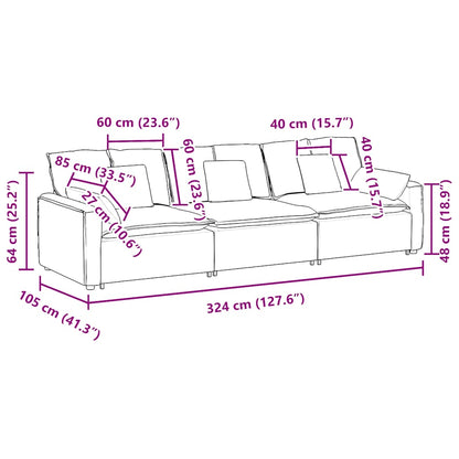 Modulsofa Med Hynder