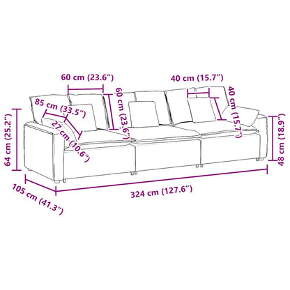 Modulsofa Med Hynder