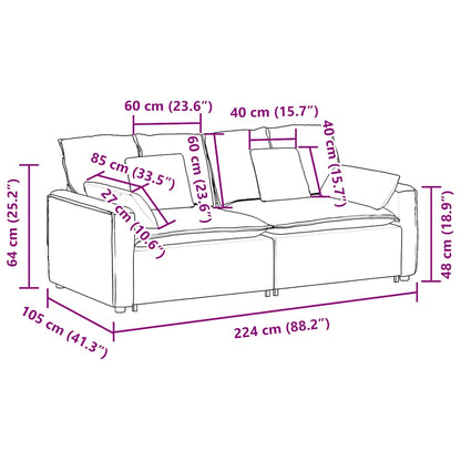Modulsofa Med Hynder