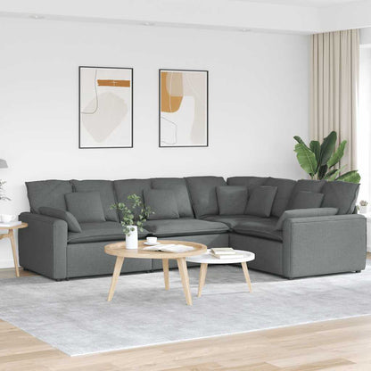 Modulsofa Med Hynder Stof