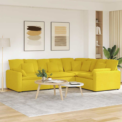 Modulsofa Med Hynder Stof