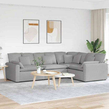 Modulsofa Med Hynder Stof