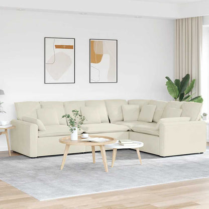 Modulsofa Med Hynder Fløjl