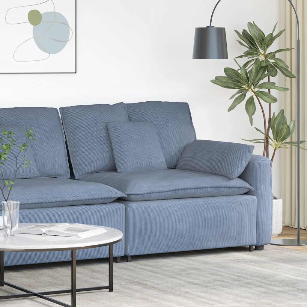 Modulsofa Hjørnemodul Med Hynder 100 Cm