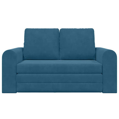Sovesofa Blå 148 X 71 X 83 Cm Fløjl