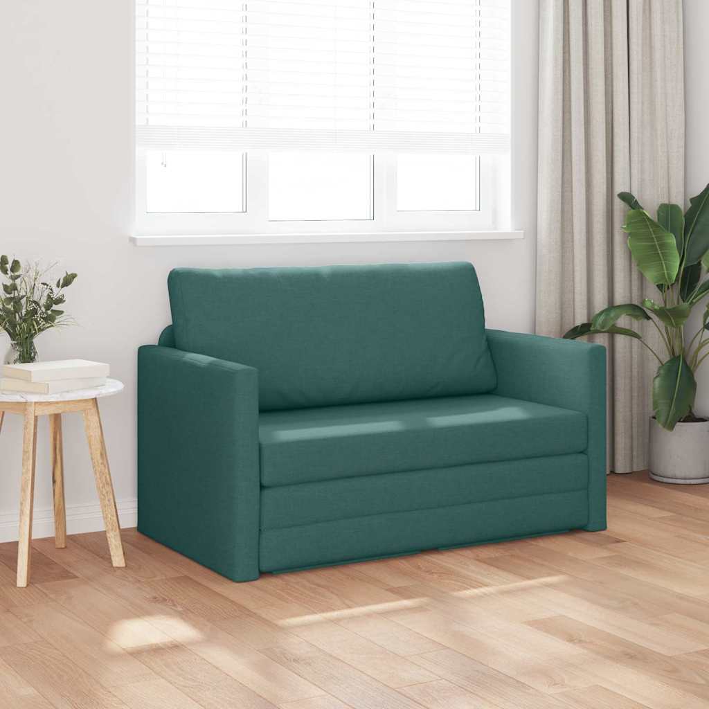 Sovesofa Mørkegrøn 124 X 71 X 78 Cm Stof