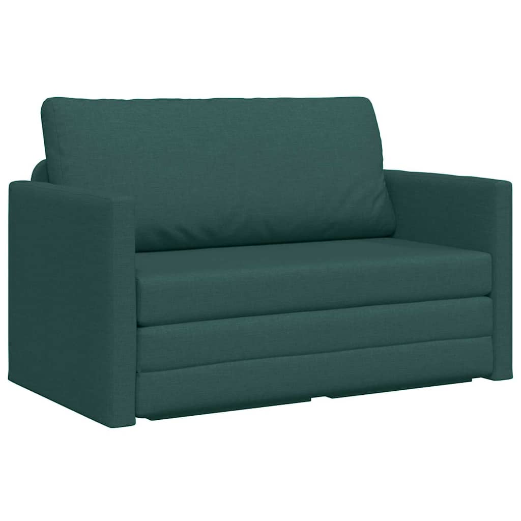 Sovesofa Mørkegrøn 124 X 71 X 78 Cm Stof