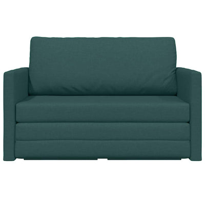 Sovesofa Mørkegrøn 124 X 71 X 78 Cm Stof
