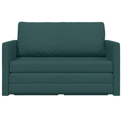 Sovesofa Mørkegrøn 124 X 71 X 78 Cm Stof