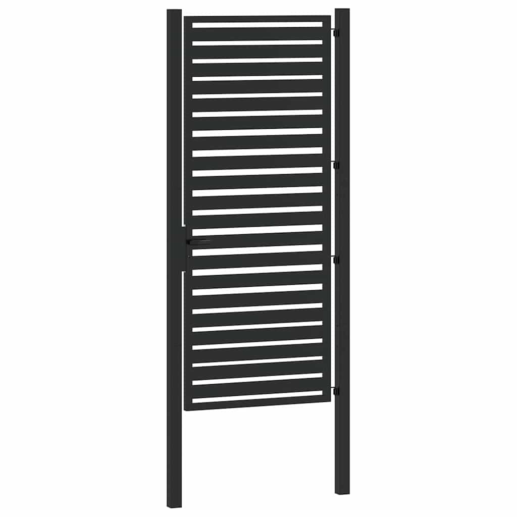 Havelåge Låsbar Aluminium Sort