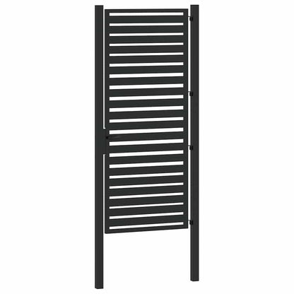 Havelåge Låsbar Aluminium Sort