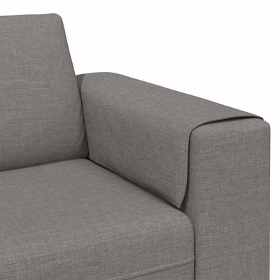 Sofa Sæt Gråbrun Stof