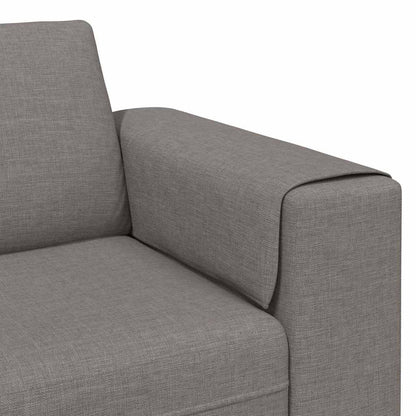 Sofa Sæt Gråbrun Stof
