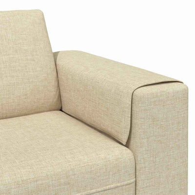 Sofa Sæt Creme Stof
