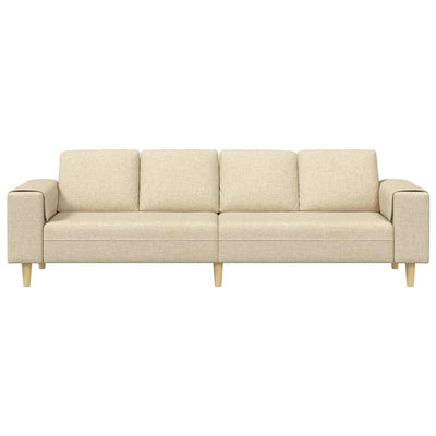 Sofa Sæt Creme Stof