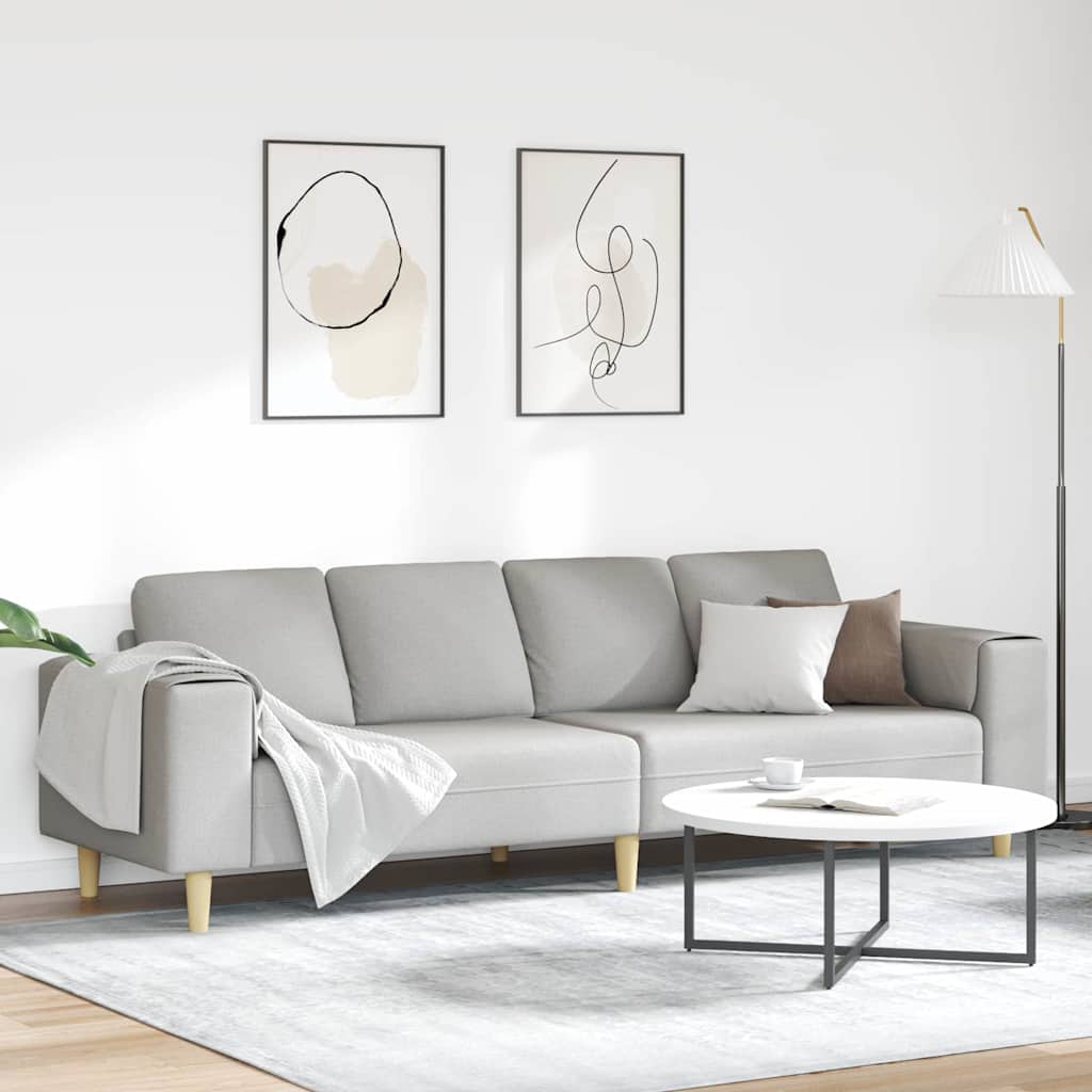 Sofa Sæt Sky Grey Stof