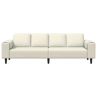 Sofa Sæt Creme Fløjl