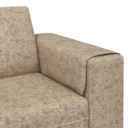 Sofa Sæt Lysegrå Faux Suede Læder