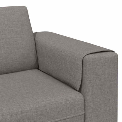 Sofa Sæt Gråbrun Stof