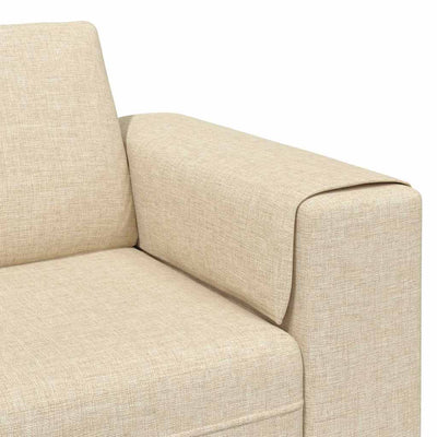 Sofa Sæt Creme Stof