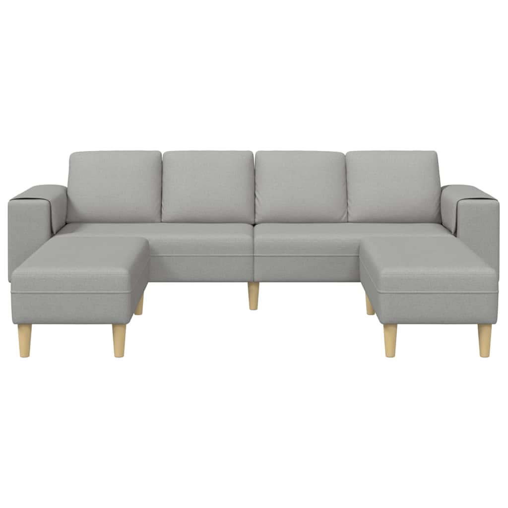 Sofa Sæt Sky Grey Stof