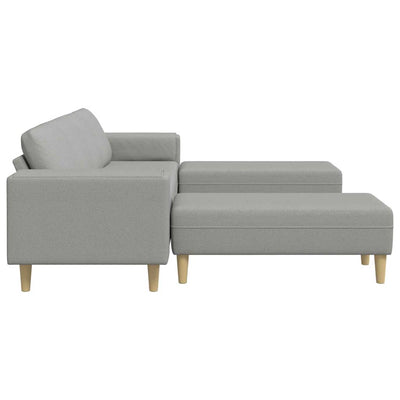 Sofa Sæt Sky Grey Stof