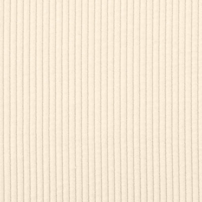Stof Sofa Med Pude Creme 208 Cm Corduroy Stof