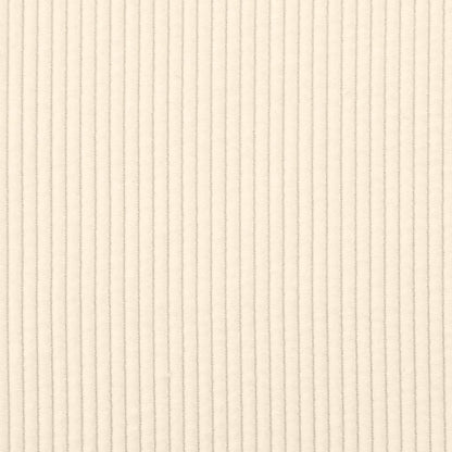 Stof Sofa Med Pude Creme 208 Cm Corduroy Stof