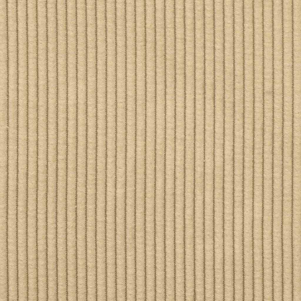 Stof Sofa Med Pude Grågrøn Corduroy Stof