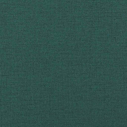 Stof Sofa Med Pude 3 Pcs Mørkegrøn 208 Cm Stof