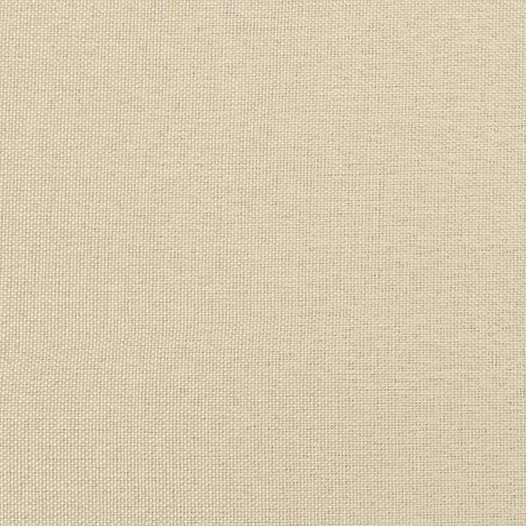 Stof Sofa Med Pude Creme 208 Cm Stof