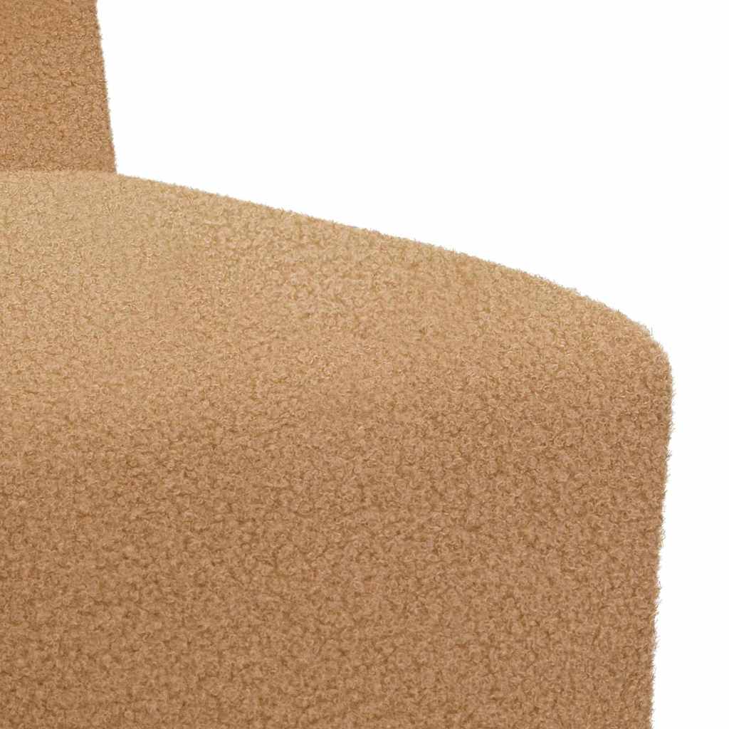 Modulsofa Enhed Uden Arme 3 Pcs Beige 55 X 74 X 82 Cm Lysegrå Og Mørkegrå