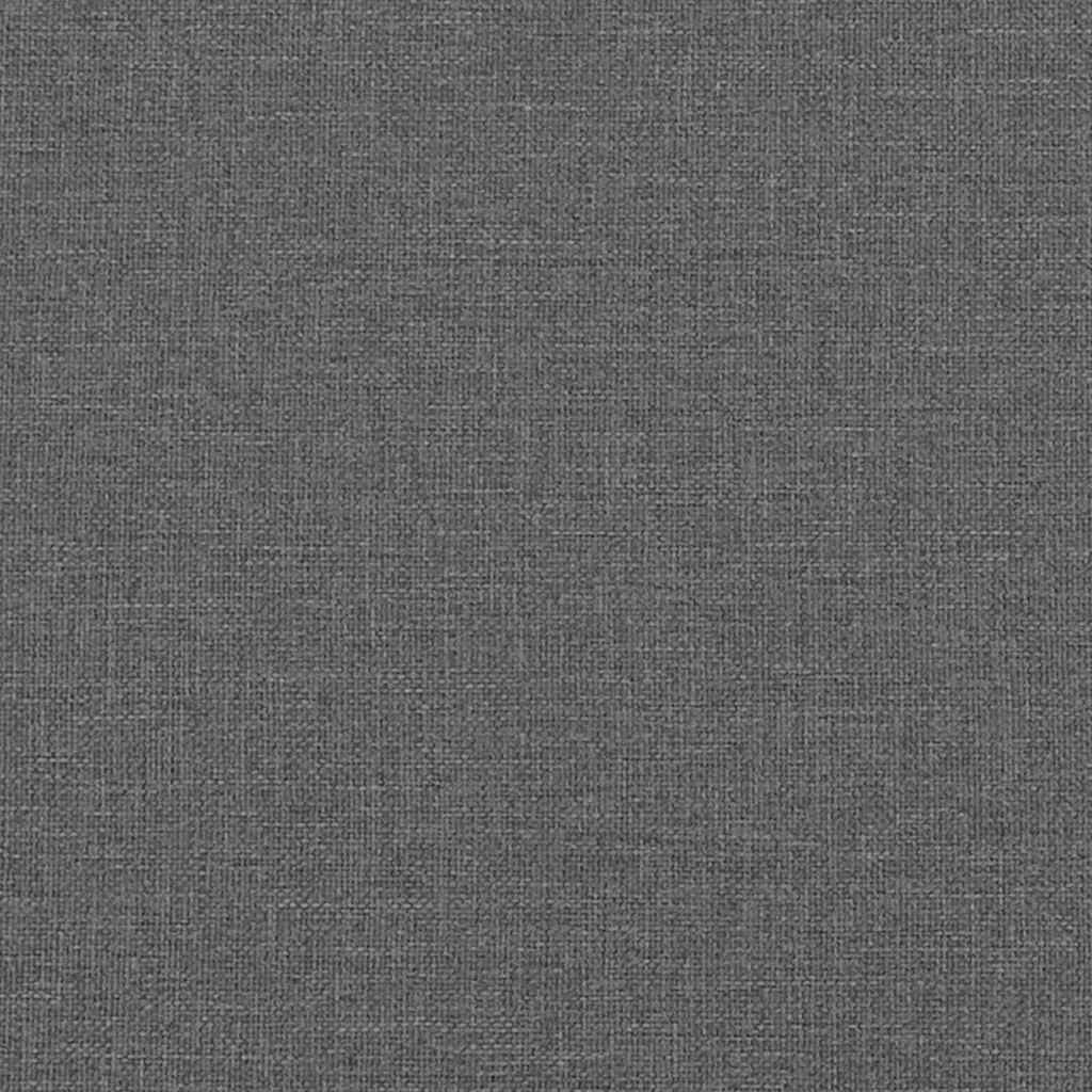Chesterfieldsofa Med Pude Mørkegrå 182.5 X 74.5 X 74.5 Cm Stof