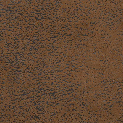 Chesterfieldsofa Brun 182.5 X 74.5 X 74.5 Cm Faux Suede Læder