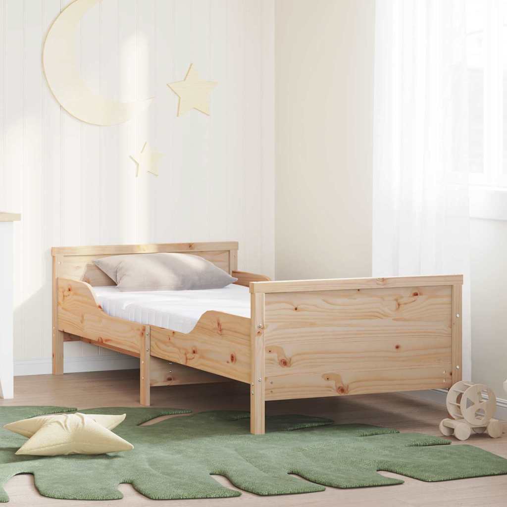 Skummadras Hvid 80 X 200 Cm Stof