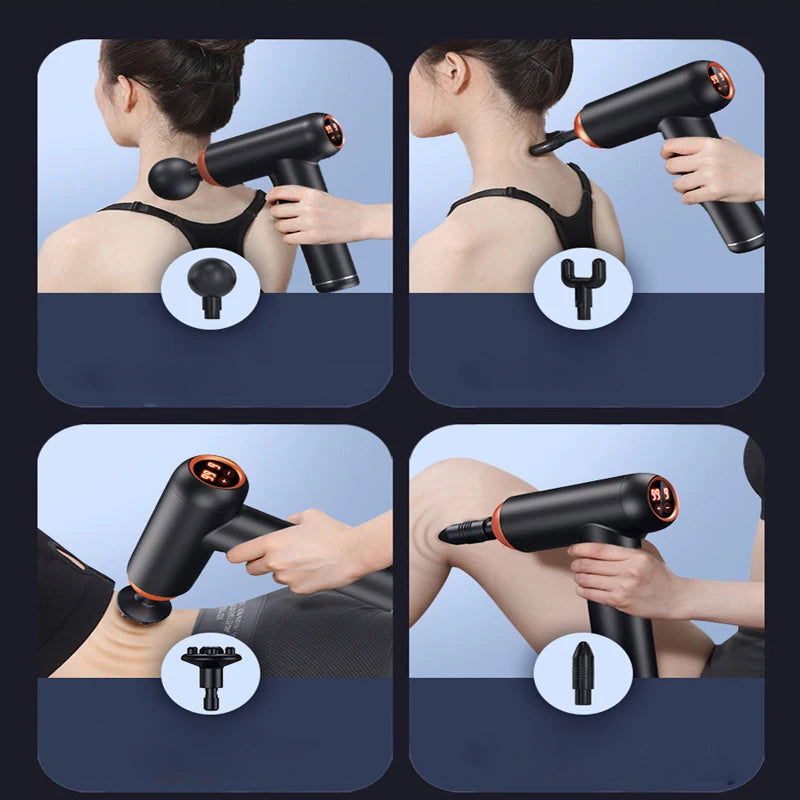 99 Gears Massage pistol - Stort & Småt