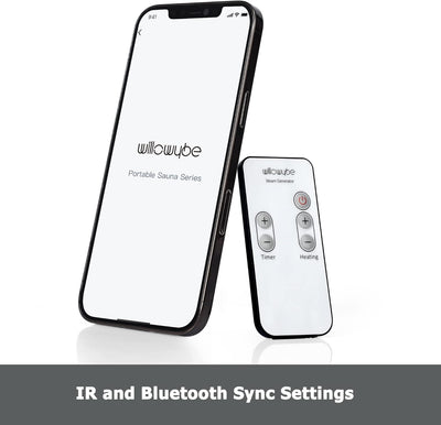Dampsauna M. Bluetooth - Stort & Småt