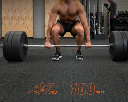 Non-slip fitness gulv - Stort & Småt