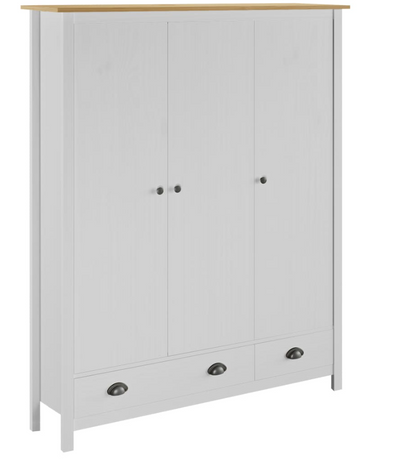 3-Dørs garderobe skab
