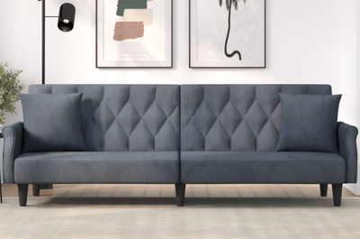 Classy sofa grå velvet