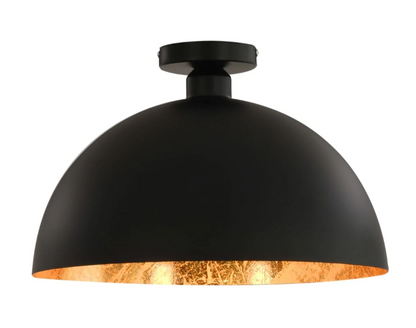 Sæt af 2 Loftlamper i Halvkugledesign