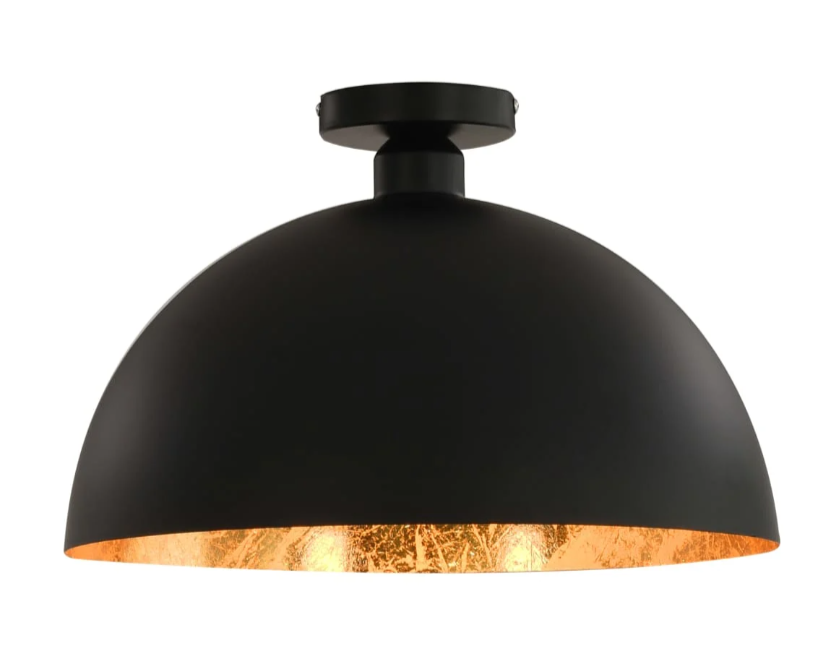 Sæt af 2 Loftlamper i Halvkugledesign
