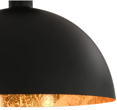 Sæt af 2 Loftlamper i Halvkugledesign